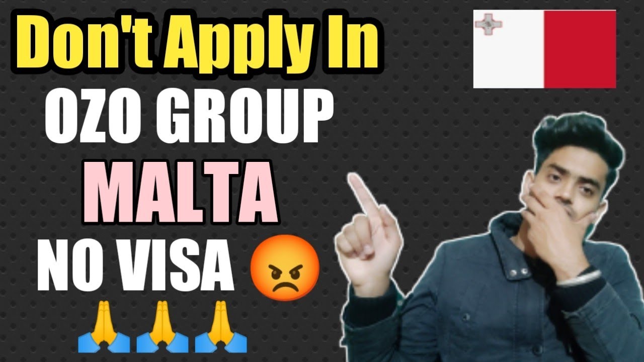 Don't Apply In OZO GROUP Malta 🇲🇹 No Sucess Rate 😡 | Malta Work Permit | Malta Jobs Vacancies |