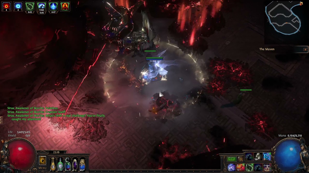 [PoE 3.14] Ball Lightning MoM Hiero A9 Sirus