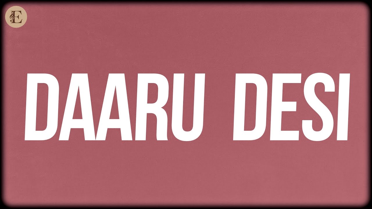 Daaru Desi (Lyrics) - Pritam, Benny Dayal, Shalmali Kholgade, Irshad Kamli