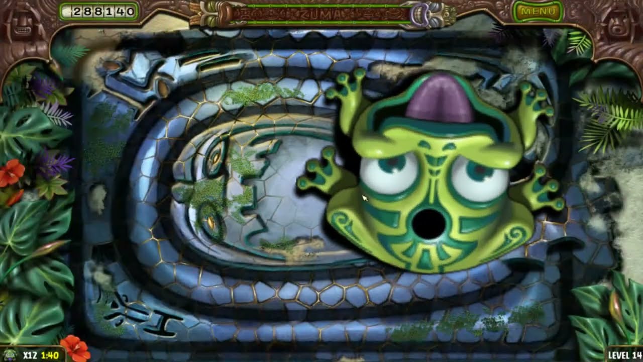 Zuma's Revenge PC Longplay Heroic Frog Mode