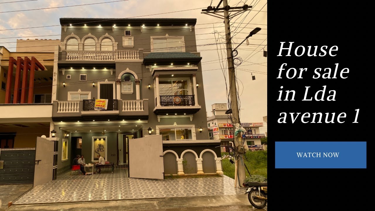 10 Marla House for Sale in LDA Avenue 1 Lahore | Property Tour