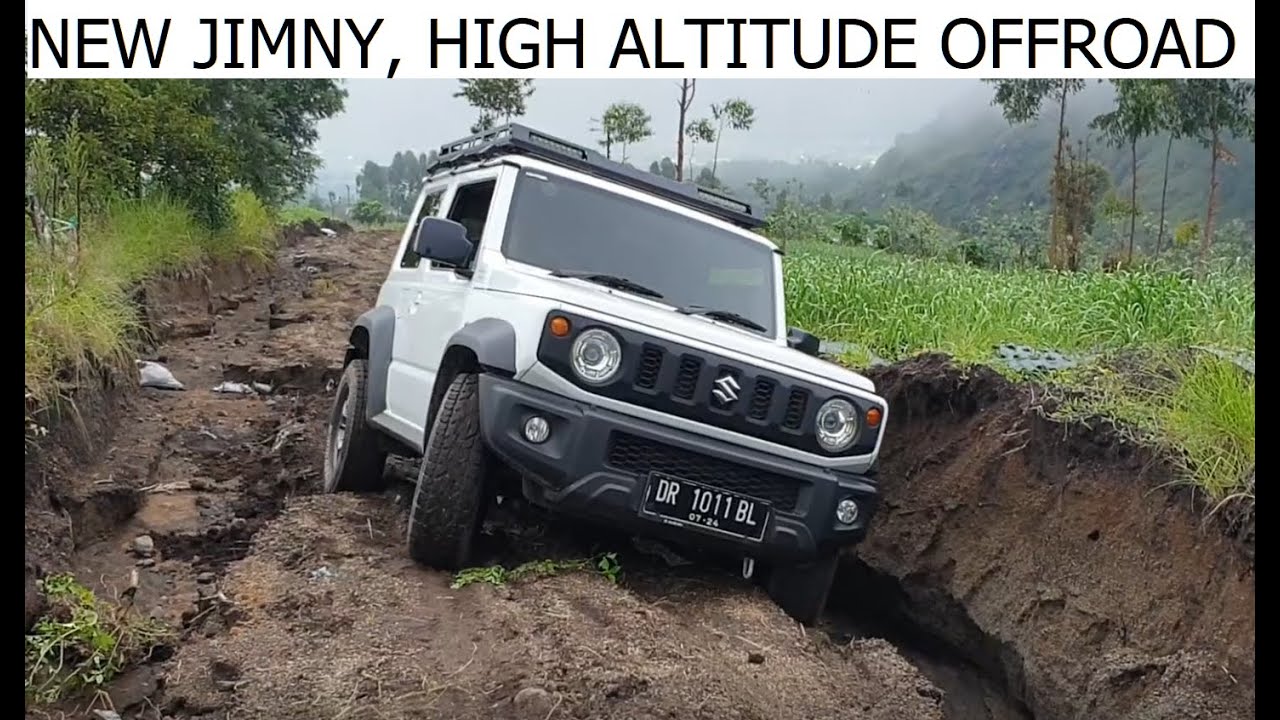 New Jimny Off road in high altitude