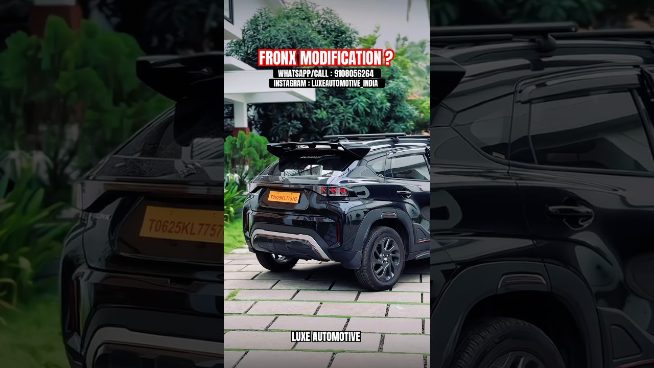 Fronx Accessories #fronxaccessories #fronxdeltaplus #marutifronxmodified #fronx #carsindia