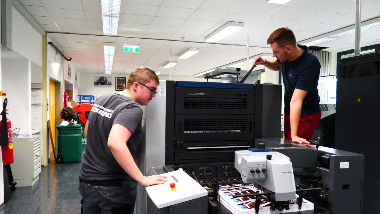 Imagevideo Lehrberuf Drucktechniker:in