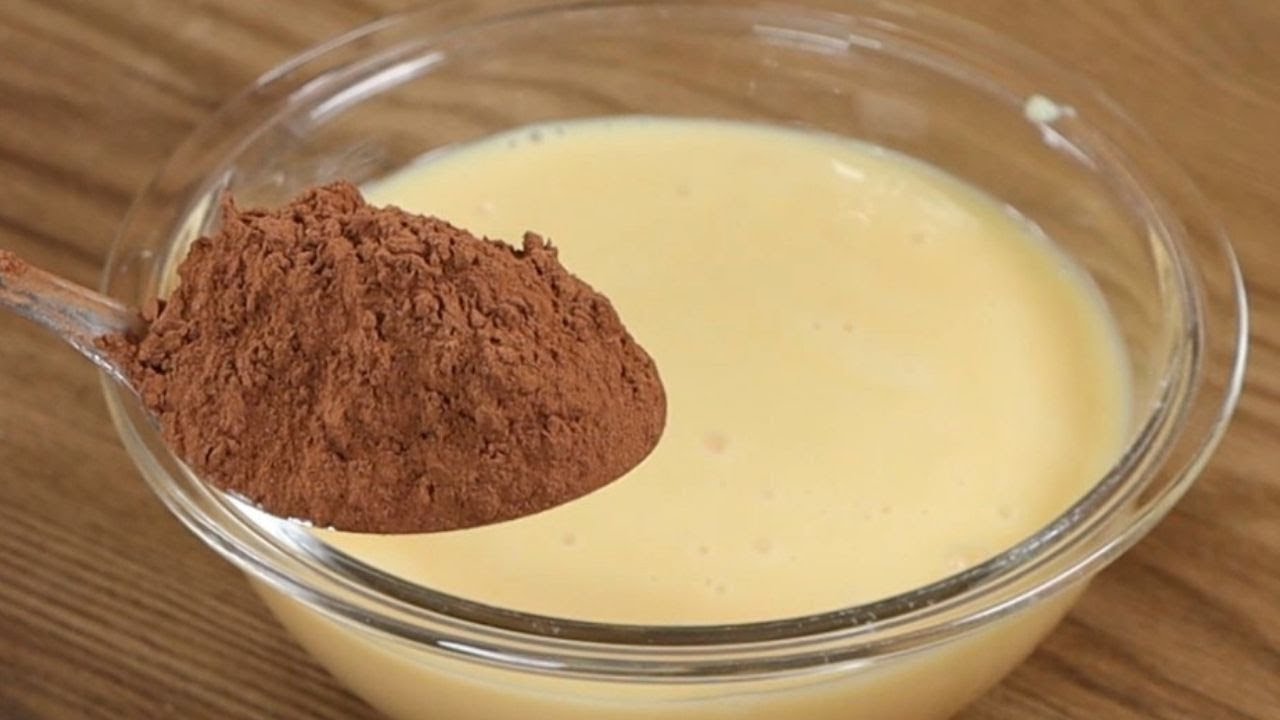 MISTUREI CHOCOLATE EM PÓ COM LEITE CONDENSADO E O RESULTADO ME SURPREENDEU.