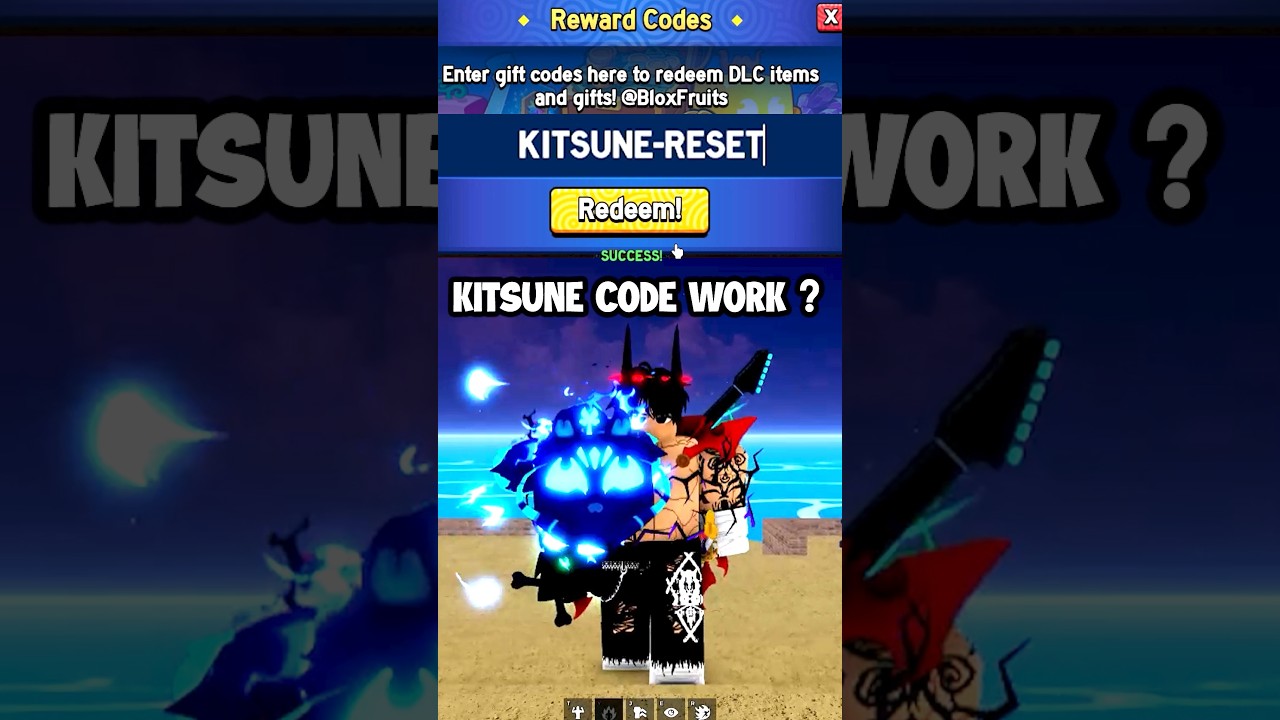 New Code Free Kitsune Fruit 2025 ! #bloxfruits #avipb13 #roblox