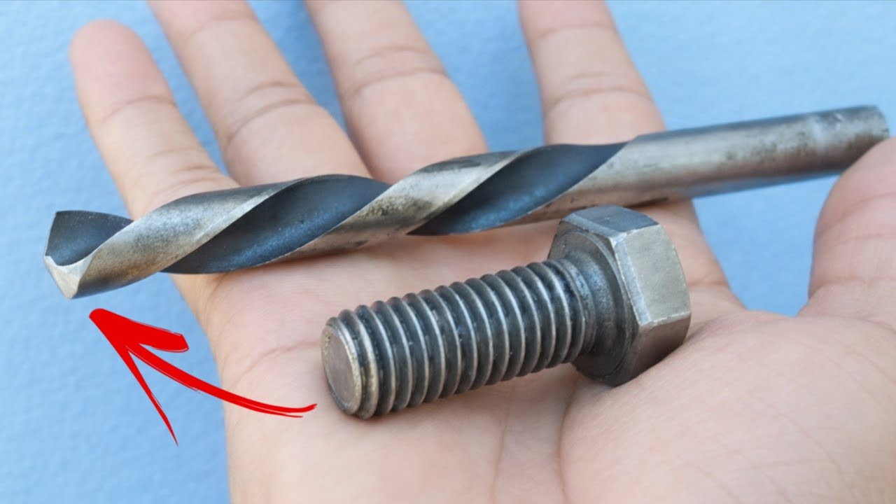 Razor-sharp! Any drill bit will become extremely sharp using this simple hack.