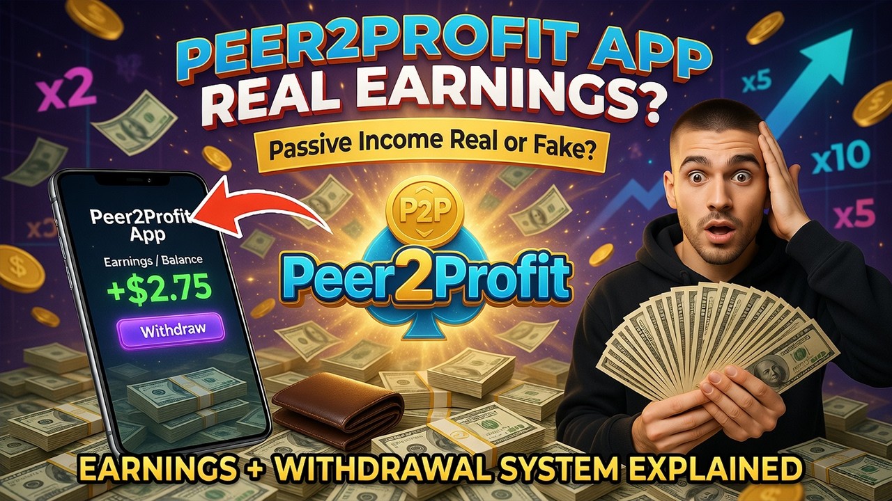 Обзор приложения Peer2Profit | Отображение заработка и объяснение системы вывода средств