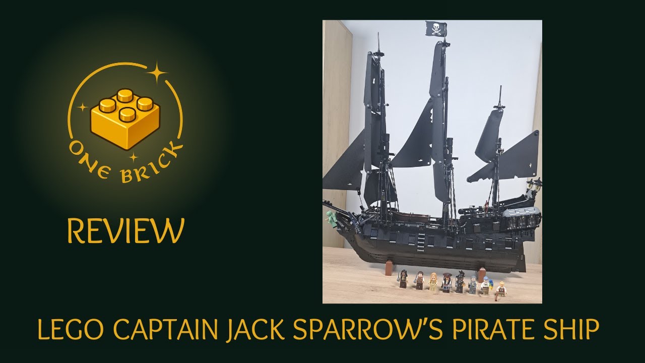 LEGO Icons 10365 Captain Jack Sparrow’s Pirate Ship ⚓️ | Set Review