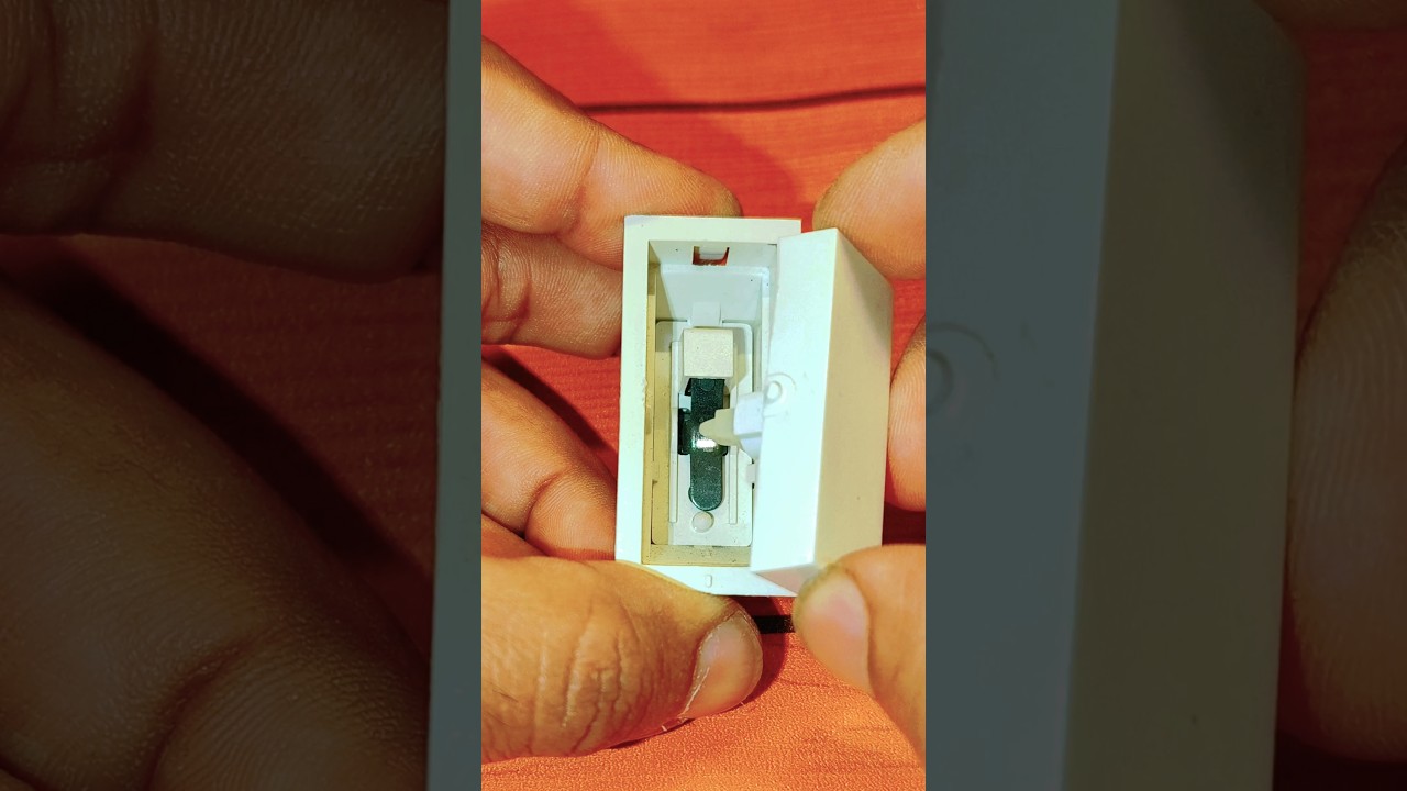 How to repair switch button #electrical #repair #shortsfeed