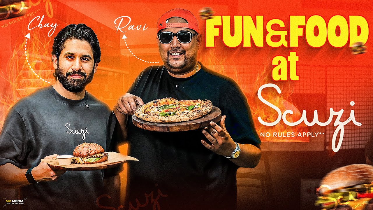 Naga Chaitanya SCUZI | Burgers | Pizza | Pasta | Ravitej | Street Byte | Silly Monks