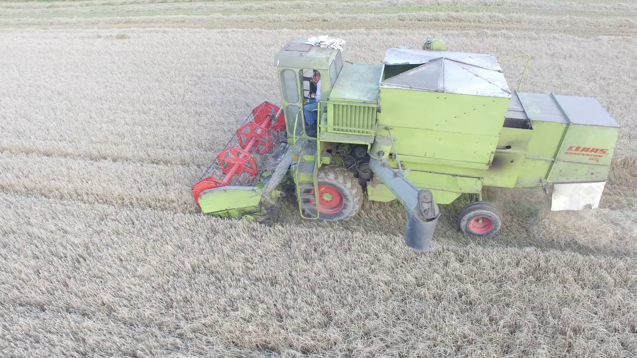 Harvest 2020 Claas dominator 85 + Deutz Fahr M1630H