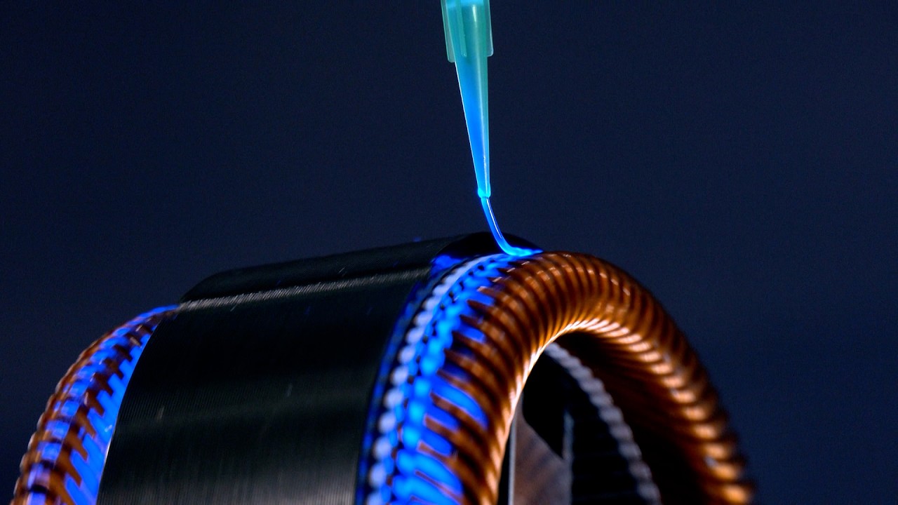 Impregnation | Wicking of electric motors with 2-component resin ELAN-protect&reg; EP 205