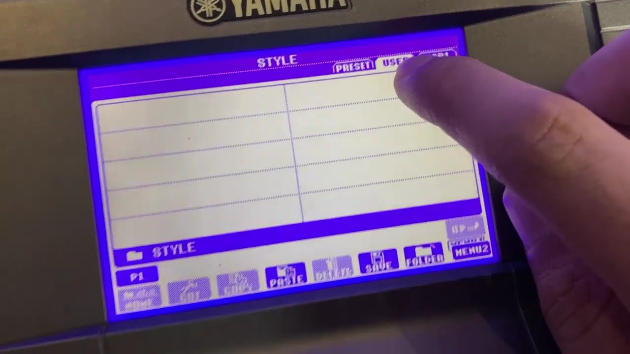 PSR S670 - COMO INSTALAR RITMOS SEPARADOS