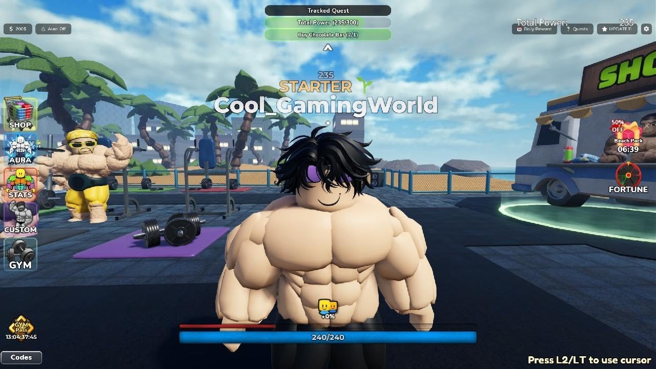 Roblox Gym League PS5