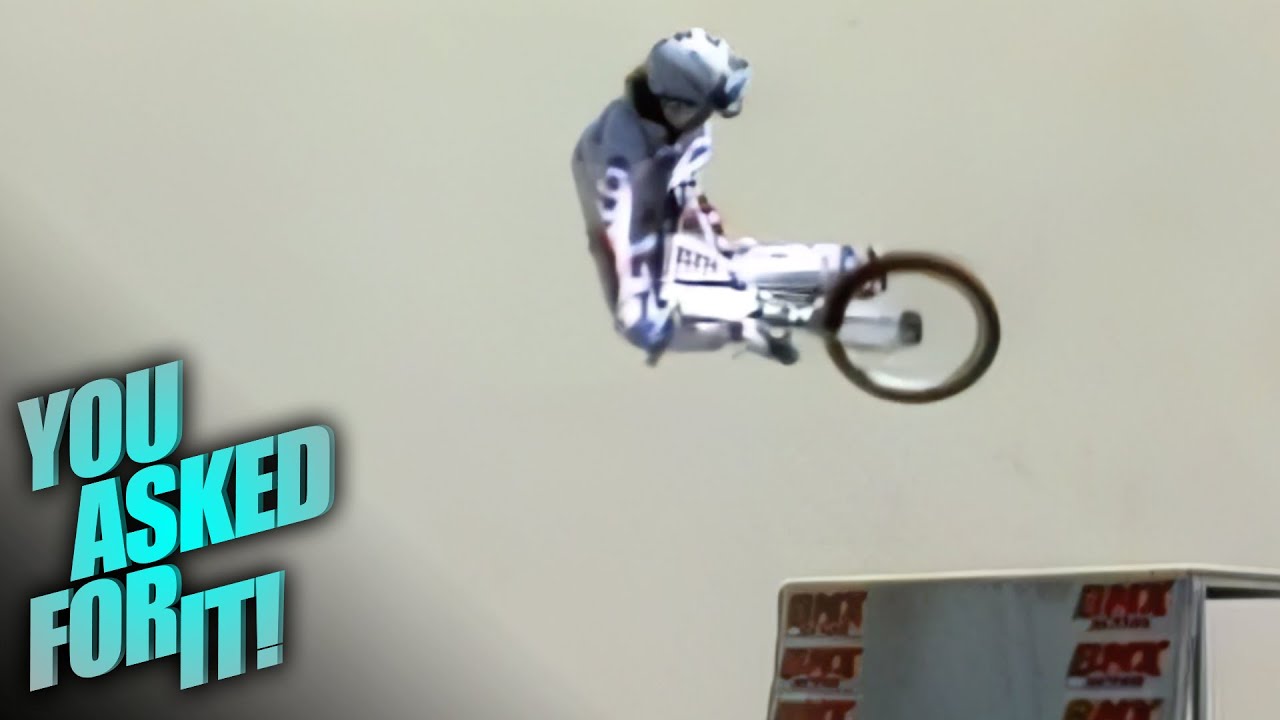 Редкие кадры пионеров BMX-фристайла Р. Л. Осборна и Майка Баффа (1980-е)