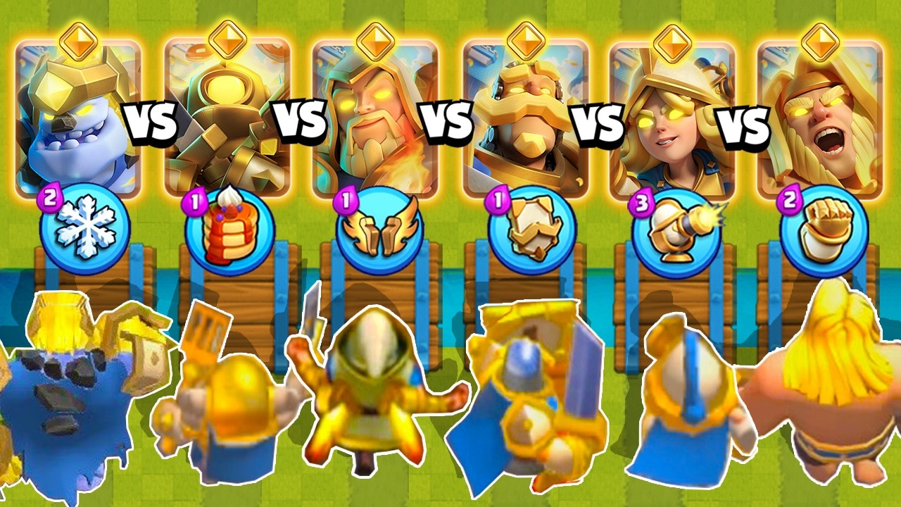 CUAL ES EL NUEVO MEJOR HEROE? | GOLEM de HIELO HEROE | CLASH ROYALE