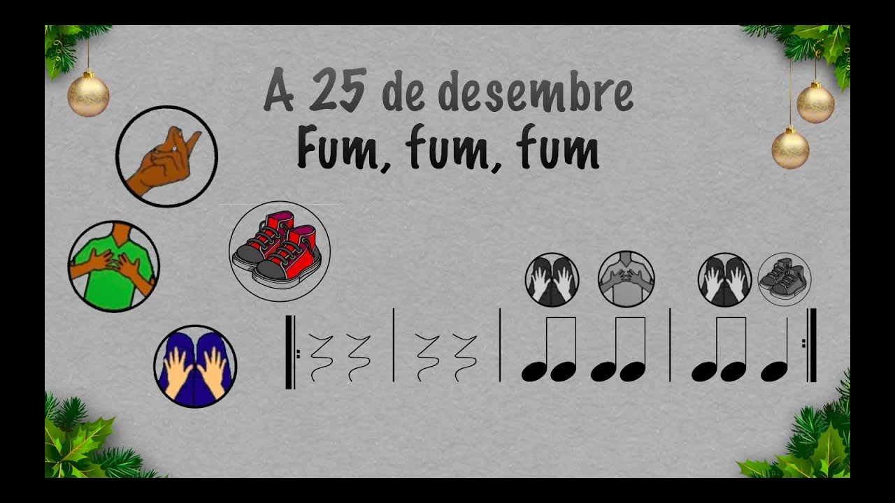 Fum fum fum. A 25 de desembre amb percussió corporal