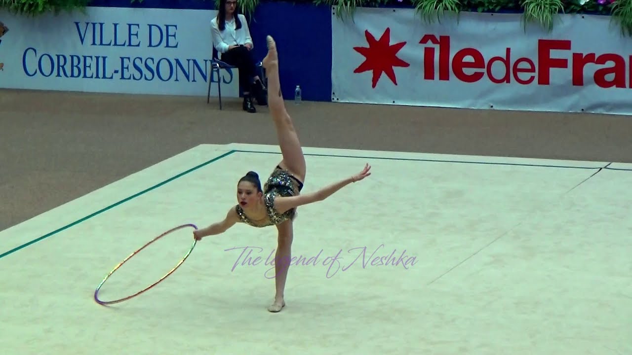 Milena BALDASSARRI (ITA) hoop - 2017 Corbeil senior AA