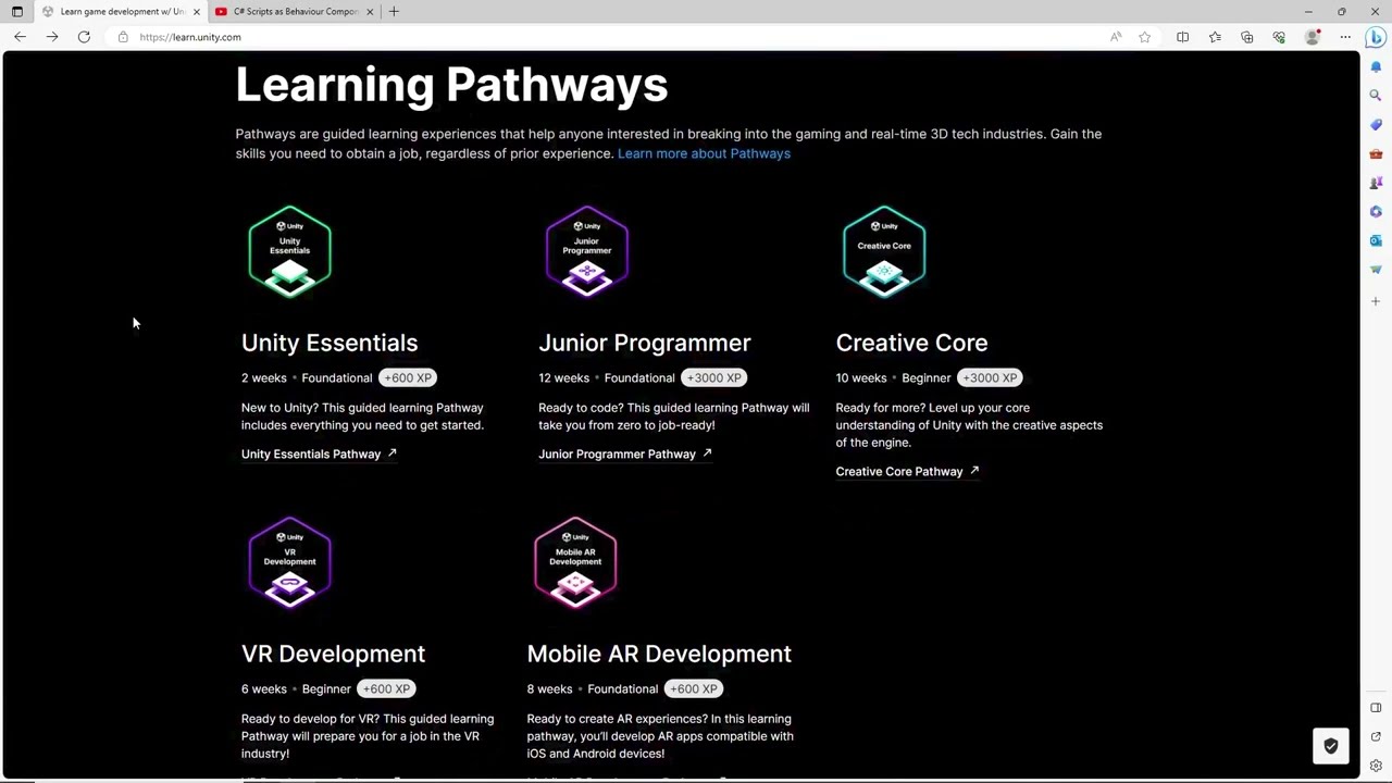 Coding workflow for Unity