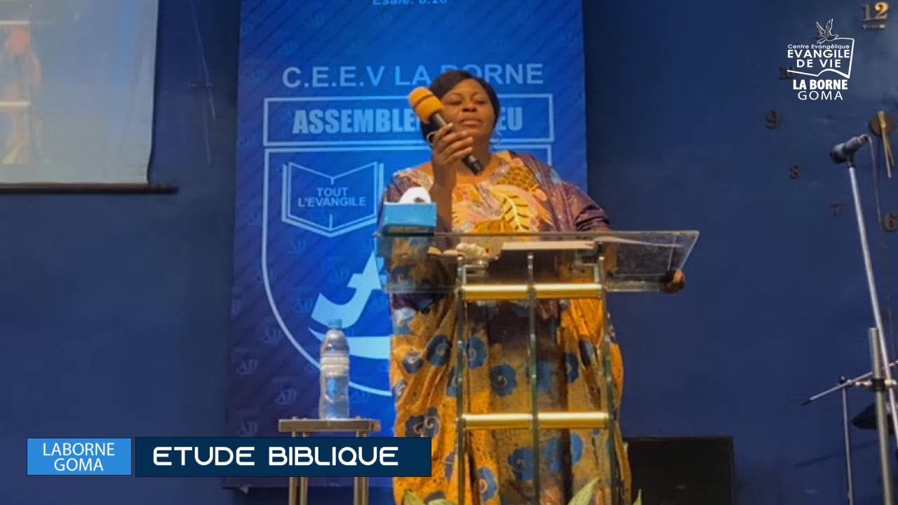 ETUDE BIBLIQUE I Pasteur Guylaine FATUMA