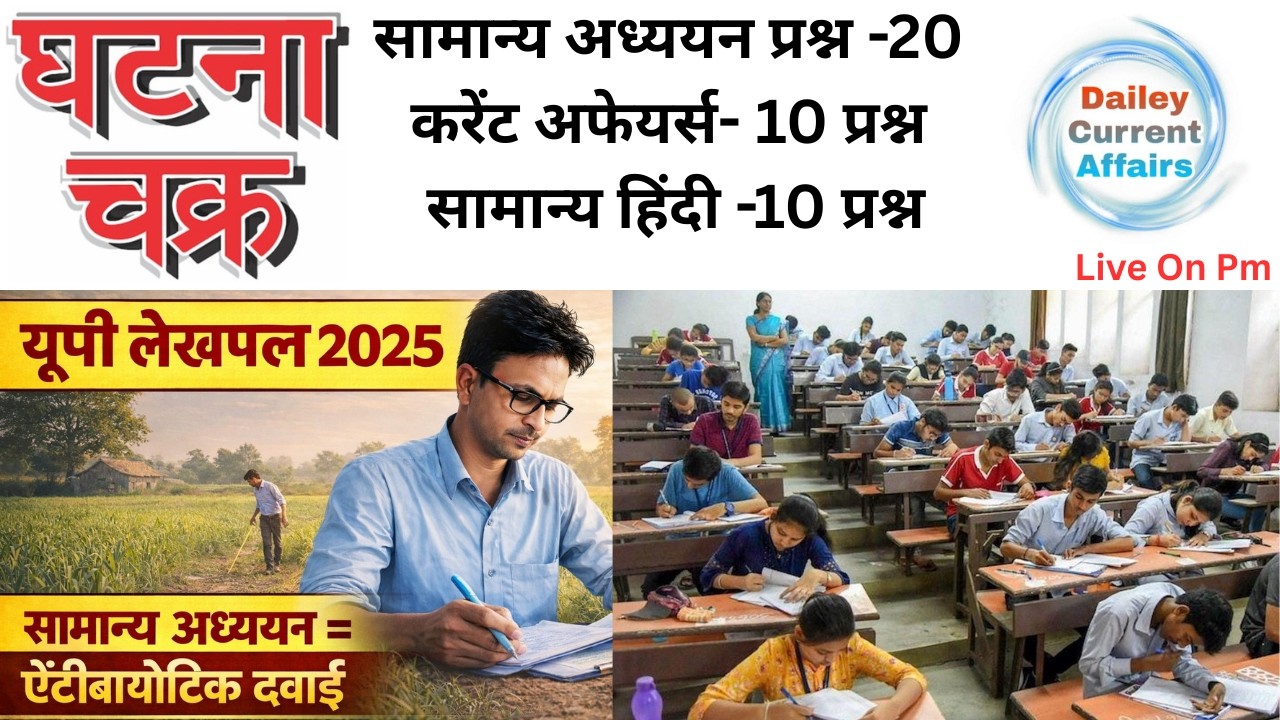 🔥40 Most Expected GS Questions | RO/ARO, Lekhpal, Up SI .UP Police 2026, and Onday Exam