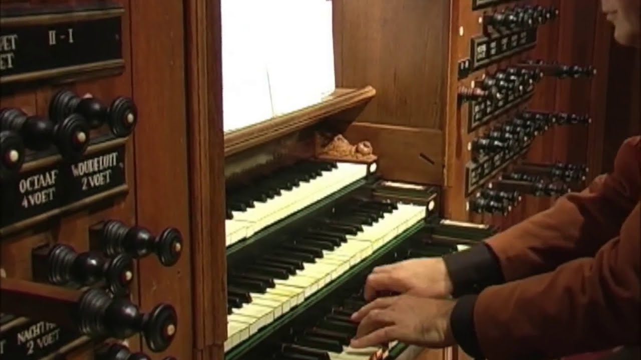 Samuel Wesley (1766-1837)  AIR & GAVOTTE   Willem van Twillert  Hinsz-organ  Bolsward [NL]