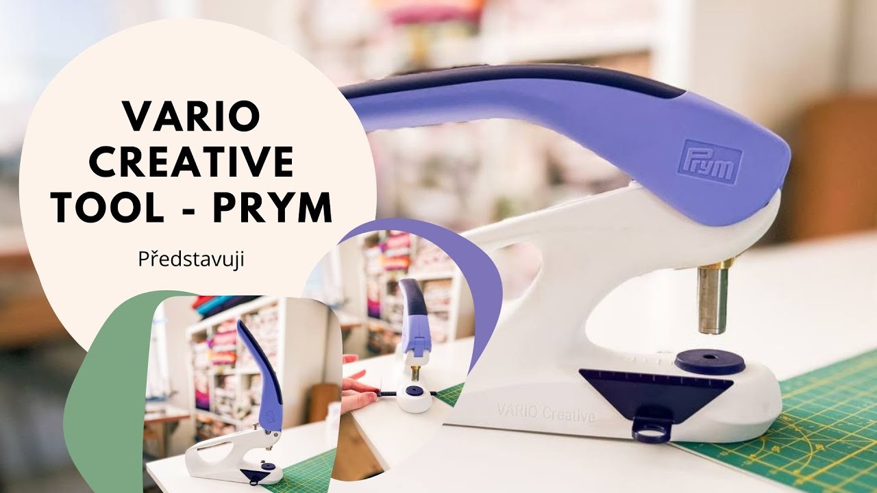 Vario Creativ tool  od Prym | představuji vám nový lis  + základní ovládání
