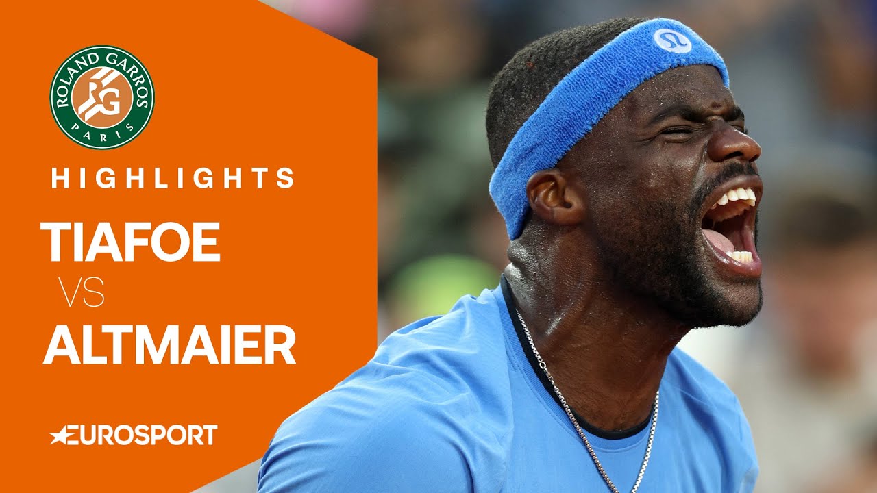 Frances Tiafoe vs Daniel Altmaier | Round 4 | French Open 2025 Highlights 🇫🇷