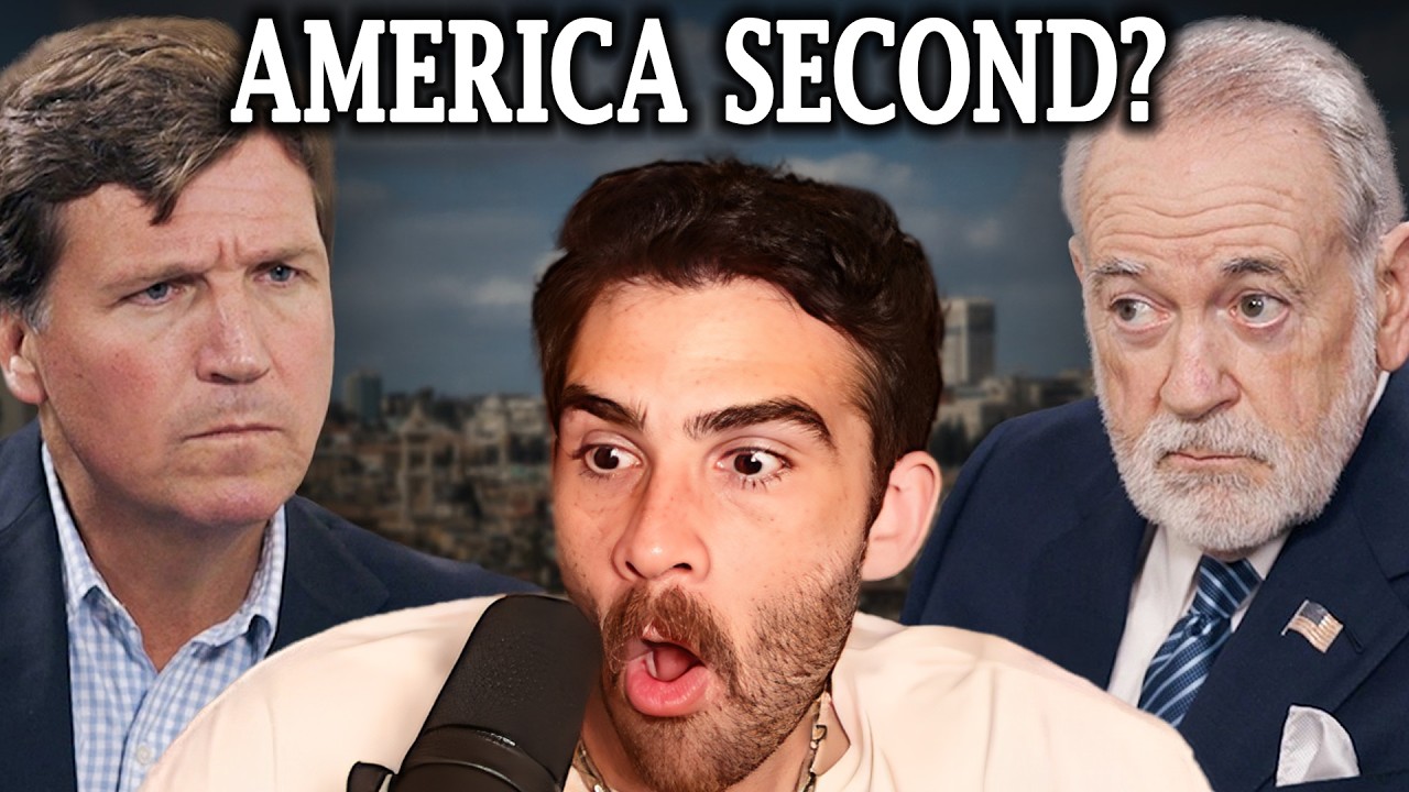 Tucker Carlson Debate Mike Huckabee | HasanAbi Reacts to Tucker Carlson
