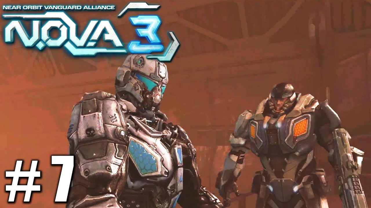 N.O.V.A. 3 - Near Orbit Vanguard Alliance - Gameplay Nvidia Shield Tablet Android 1080P Part 7