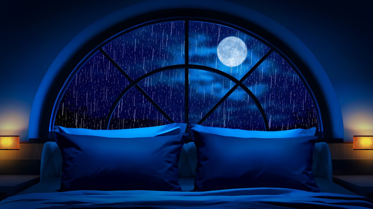 Rain & Thunder Sounds for Sleep | 10 Hour Soothing White Noise