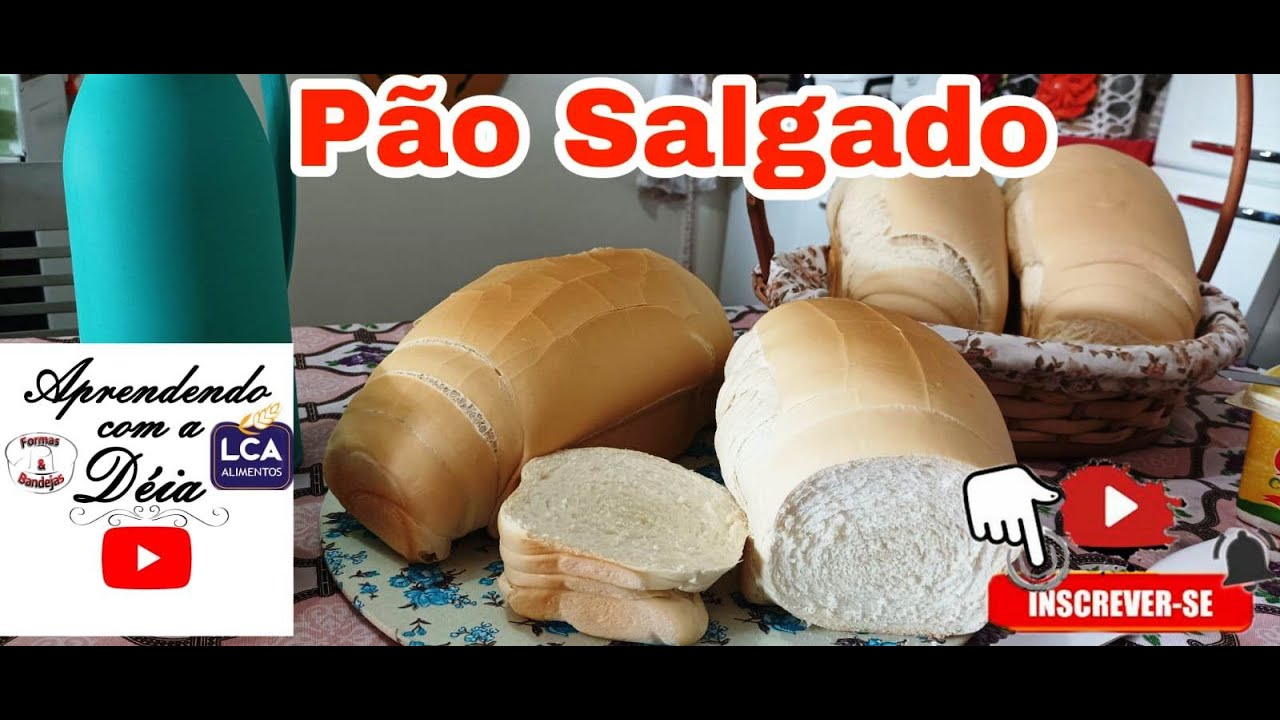 Pão Salgado de Fermento de Batata com Farinha