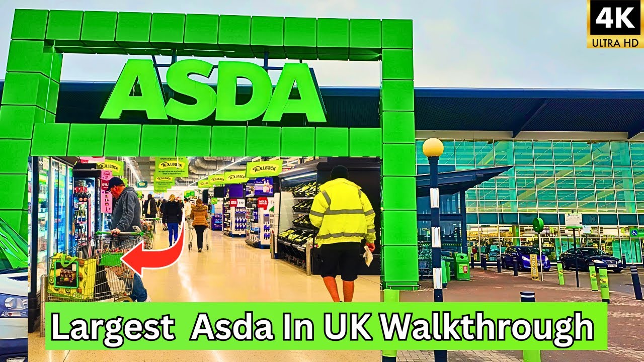 Inside The Largest ASDA In UK 🇬🇧 | See The Best Deals Ever | Full Shop Walk Tour Of Savings | 4K HDR