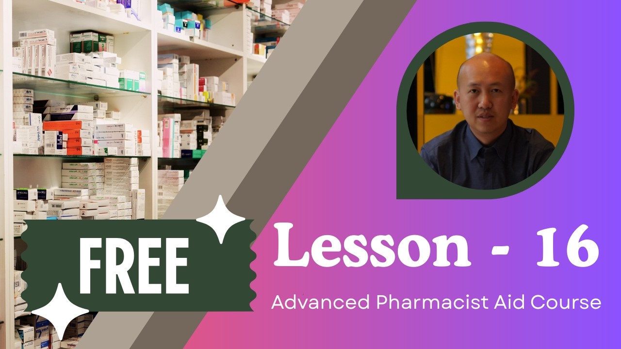 Lesson 16 | Prescription Only Medicine (POM)
