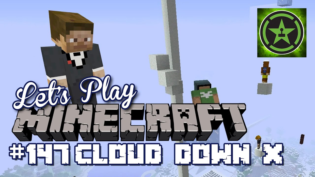 Let's Play Minecraft: Ep. 147 - Cloud Down X