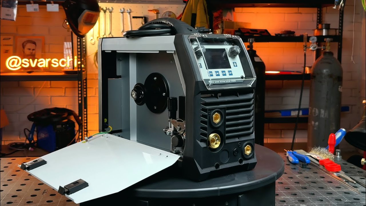 Обзор сварочного инвертора ПТК HANKER MIG 200 SYN LCD H55