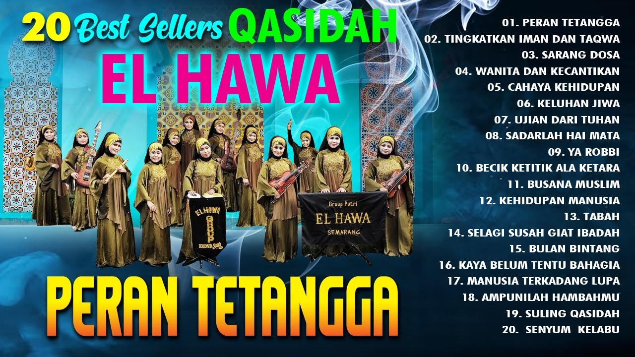 20 Best Seller Qasidah El Hawa (Spesial Religi)