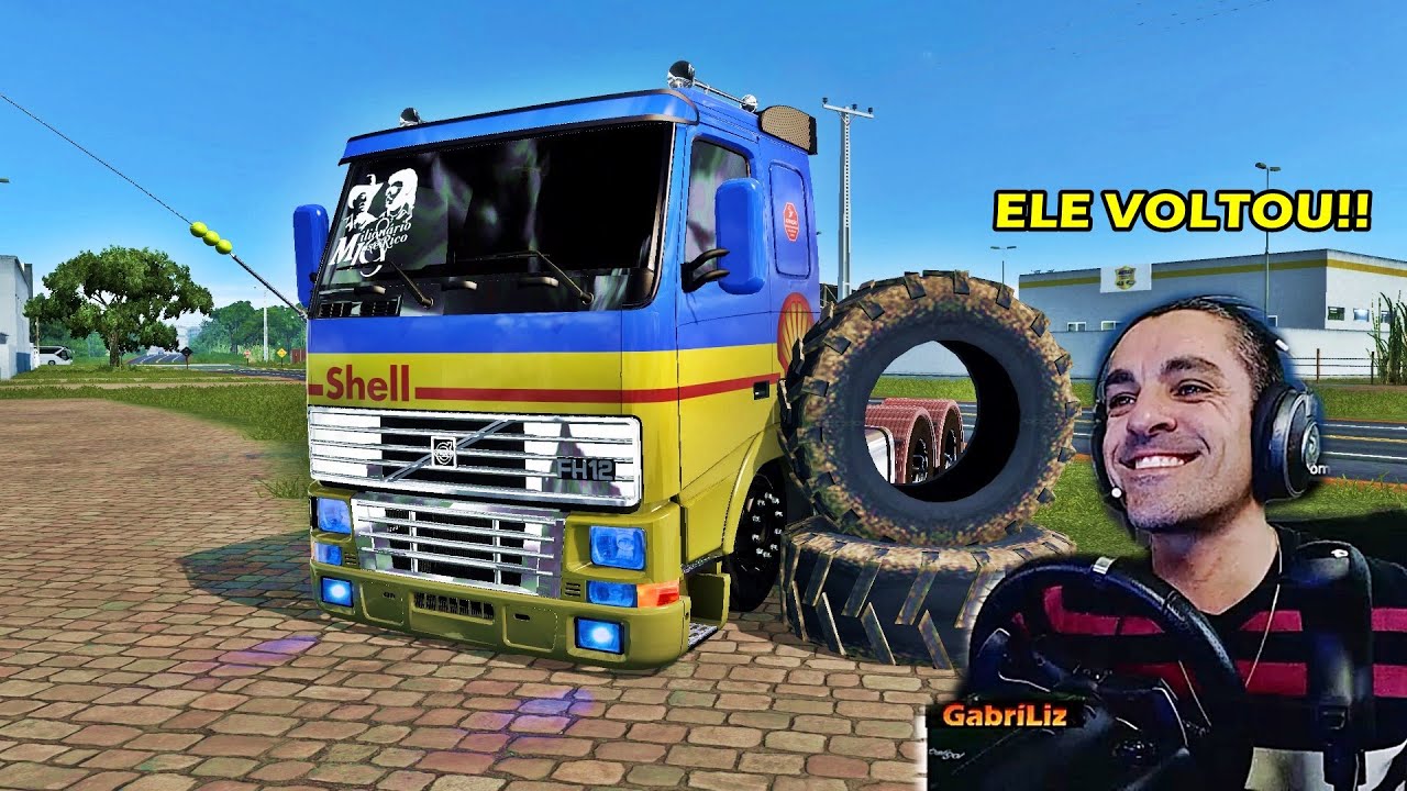 ele voltou! O FH12 TÁ DE VOLTA, MAS TÁ ESTRANHO - Vida de Caminhoneiro #201 - Euro Truck Simulator 2