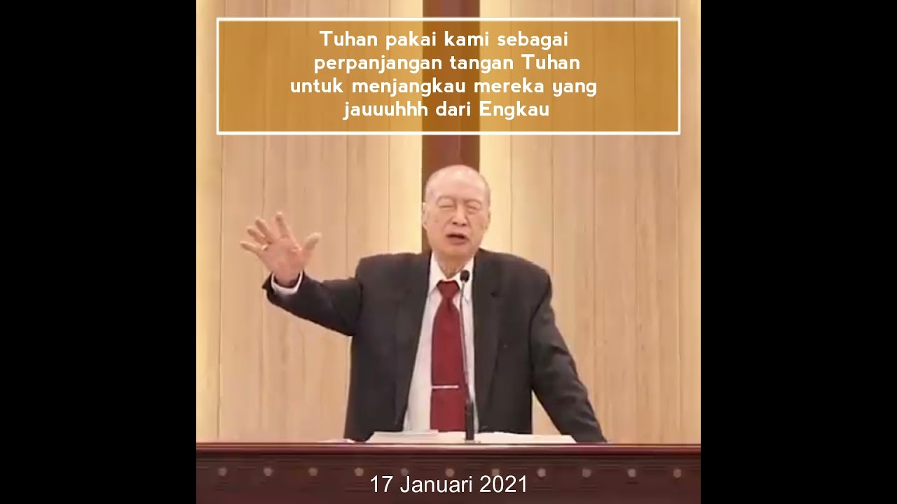 Doa pdt Caleb Tong