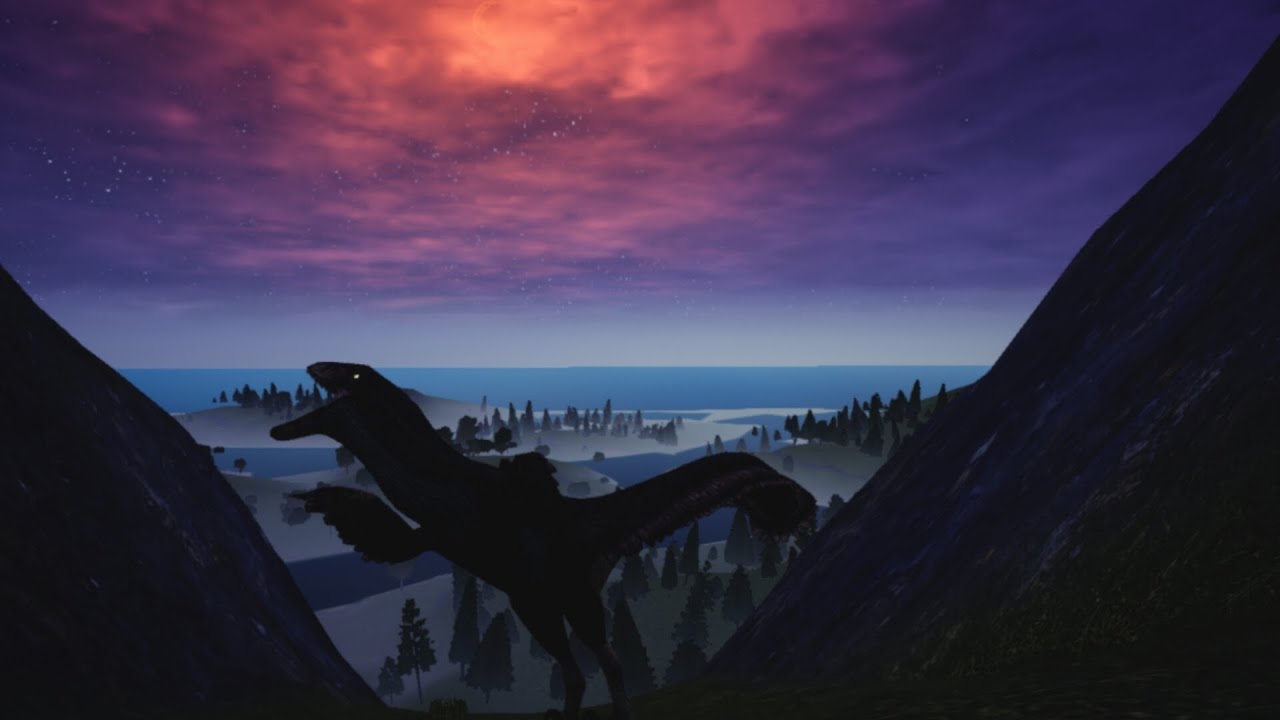 Выживание за дейнониха в THE CURSED ISLE 