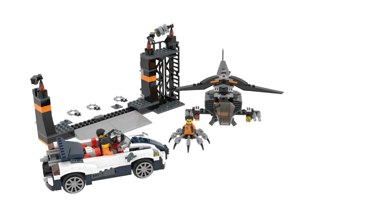 Lego Agents 8634 Turbocar Chase