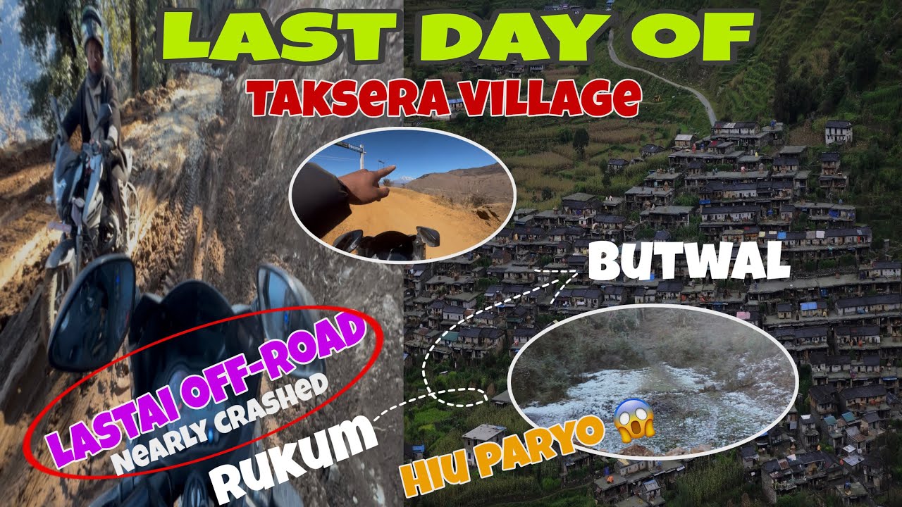 Taksera bata farkidai k vayo yesto 😱🙏 danger off-road heaven place 🙏❤️