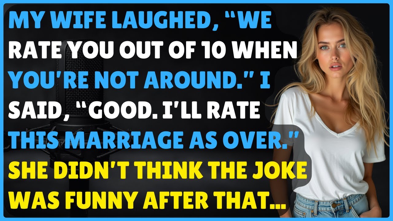 My Wife Rated Me For Laughs—But Didn’t Expect My Honest Response To Reshape Our Future