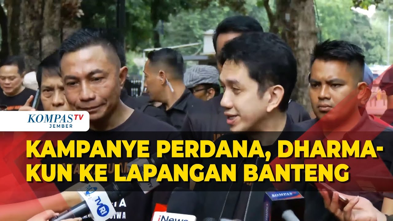 Dharma-Kun Wardana Gelar Kampanye Hari Pertama di Lapangan Banteng, Ini Alasannya