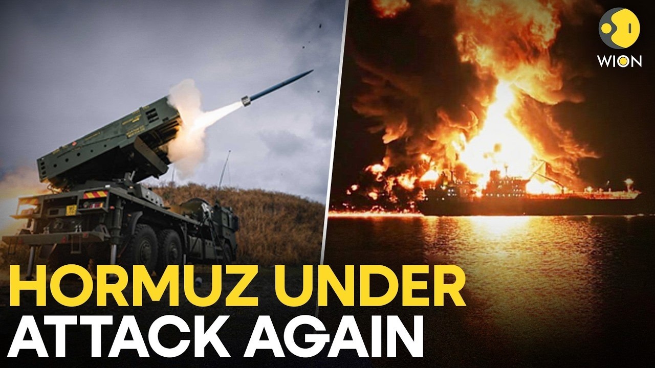 US-Iran War: Iran Strikes Cargo Ships In Strait Of Hormuz, Middle East Tensions Explode | WION Live