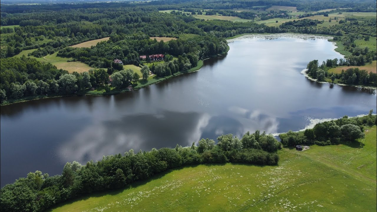 Warmia i Mazury widziane z góry: Bukwałd [4K]