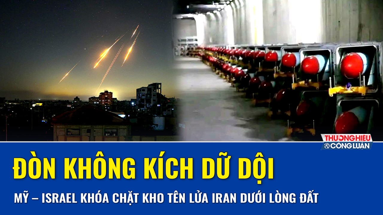 Sốc: “Thành phố tên lửa” Iran lộ cửa tử, Mỹ – Israel dội bom khiến bệ phóng tê liệt