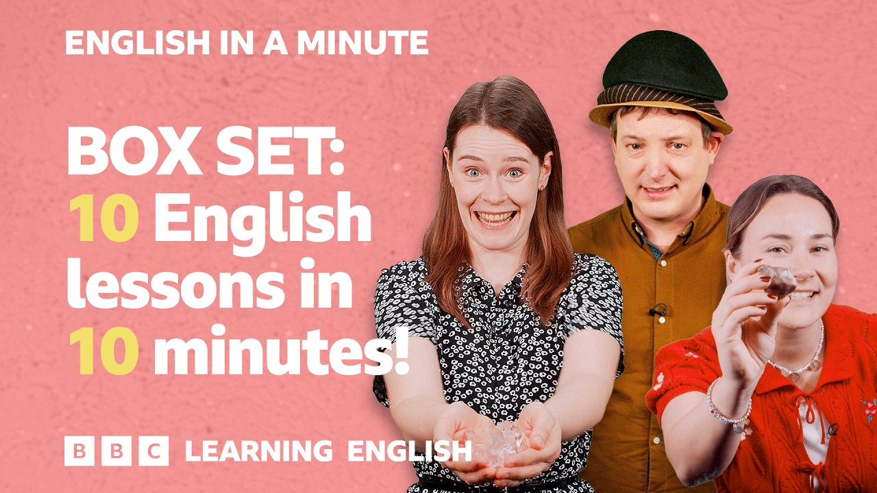 BOX SET: English In A Minute 31 &ndash; TEN English lessons in 10 minutes!