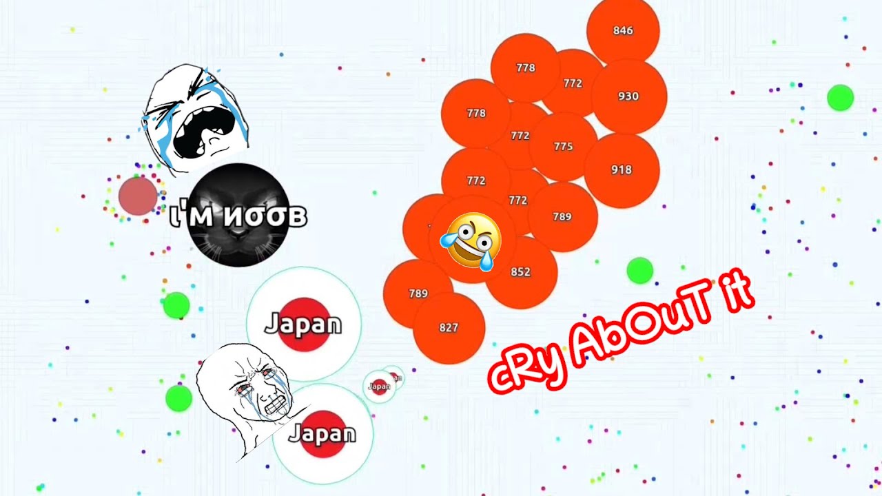 Agario - I am drunk with power
